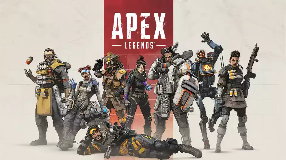 Apex Legends characters preparing for battle