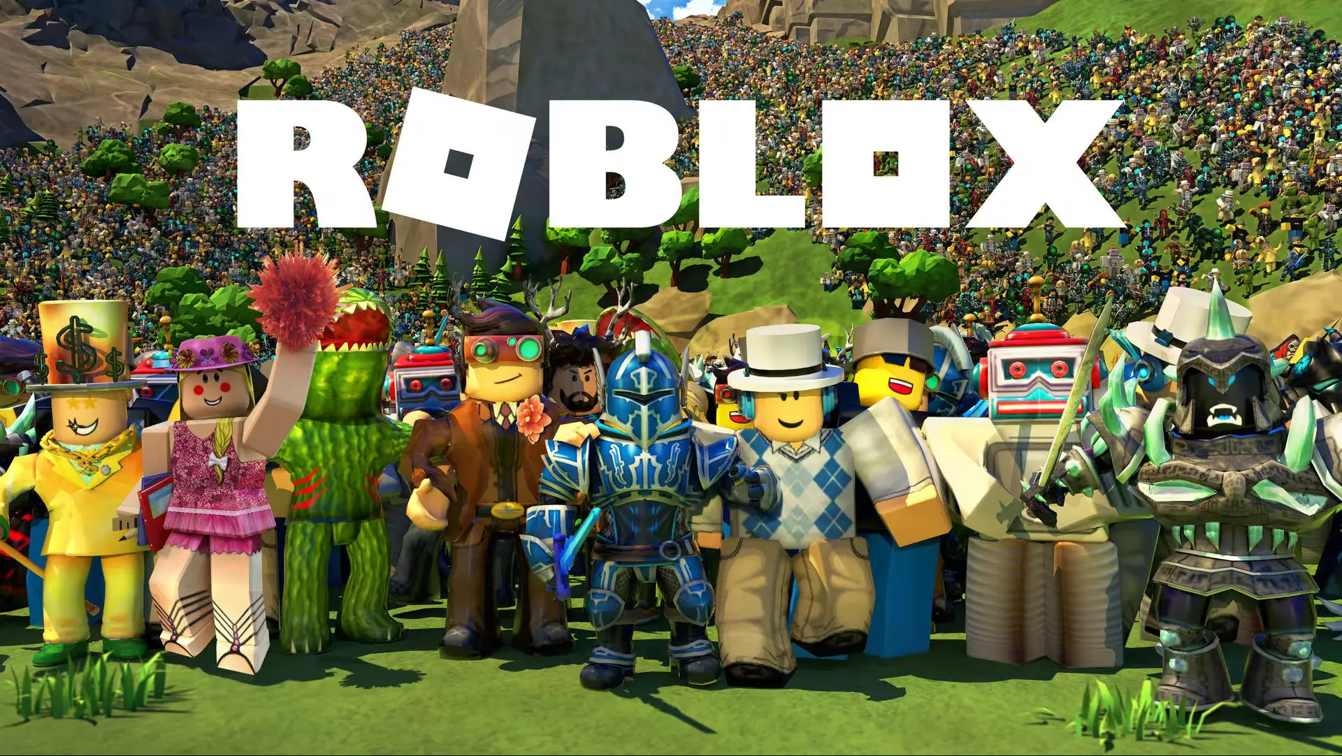 Roblox characters ready to play